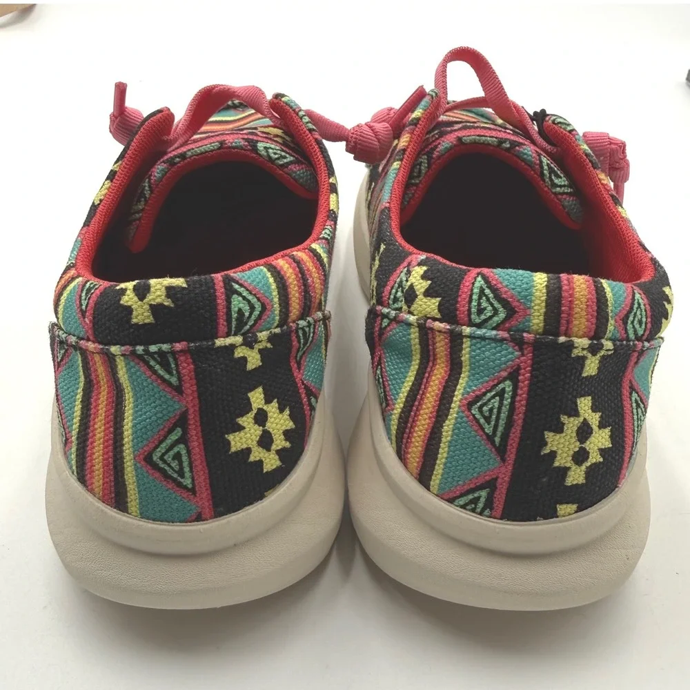 Ariat Hilo Retro Clovis Slip On Shoes Women's 6.5 B Multicolor Aztec NWT